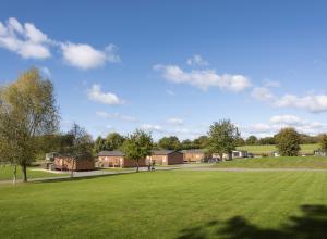 Overlooking holiday lodges at Arrow Bank Country Holiday Park photo