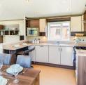 Pemberton Rivington for sale at Arrow Bank 5 star caravan park, Herefordshire - kitchen dining area photo