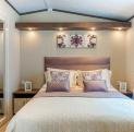 Pemberton Rivington for sale at Arrow Bank 5 star caravan park, Herefordshire - master bedroom photo