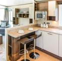 Pemberton Rivington for sale at Arrow Bank 5 star caravan park, Herefordshire - breakfast bar photo